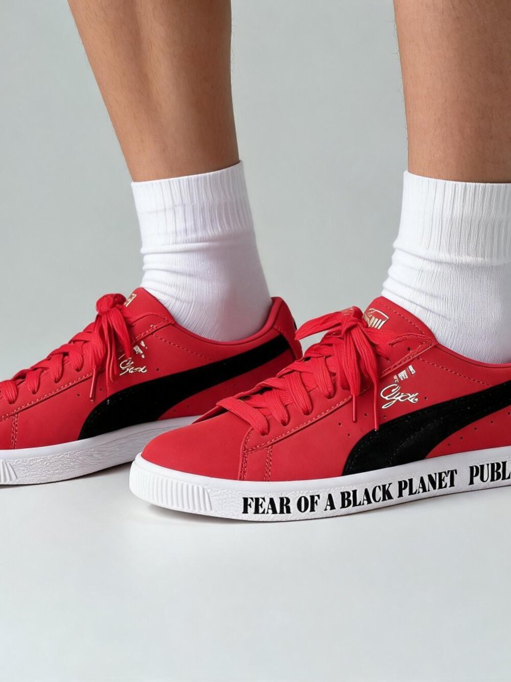 PUMA Clyde X Public Enemy Fear of a Black Planet 2020 374539-01